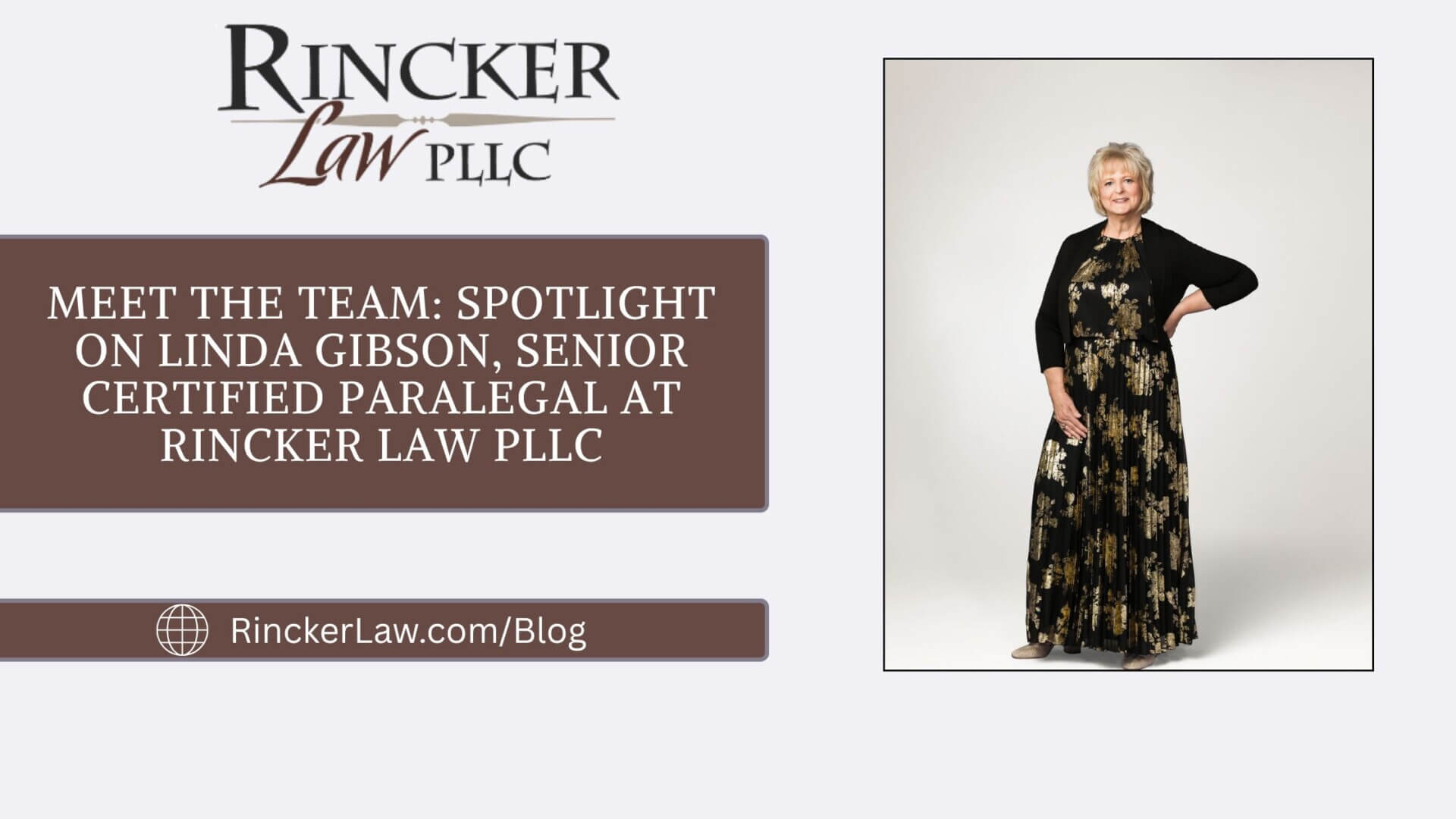 Meet the Team: Spotlight on Linda Gibson, Senior Certified Paralegal at ...