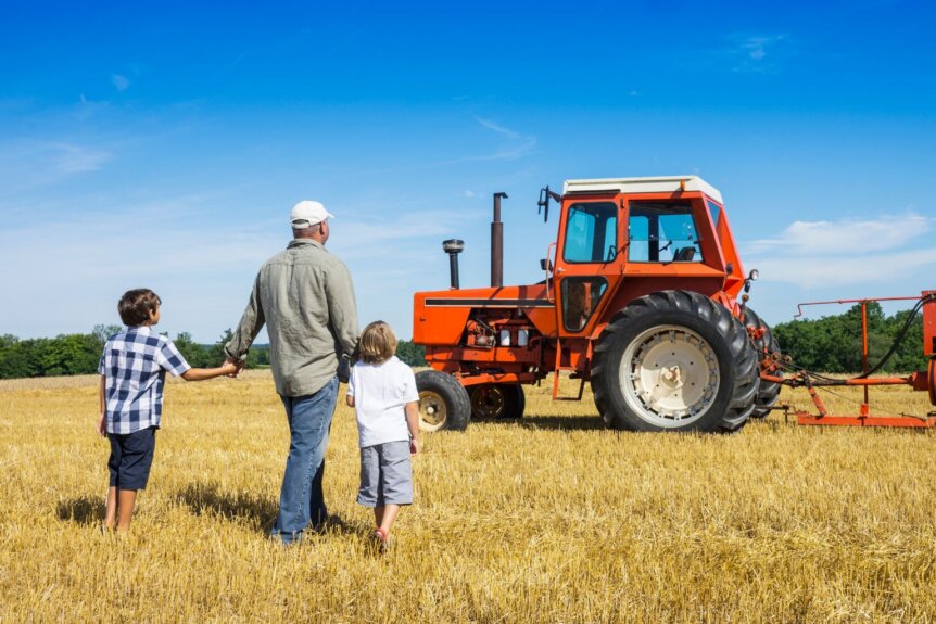 Who Inherits the Family Farm in Illinois When One Child Farms and the Others Don’t?